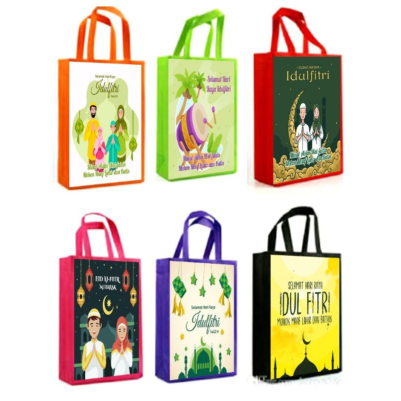 

TAS LEBARAN / GODIEBAGS IDUL FITRI / TAS PARCEL CALEG / TAS ULTAH PRINTING / FREE DESAIN NAMA