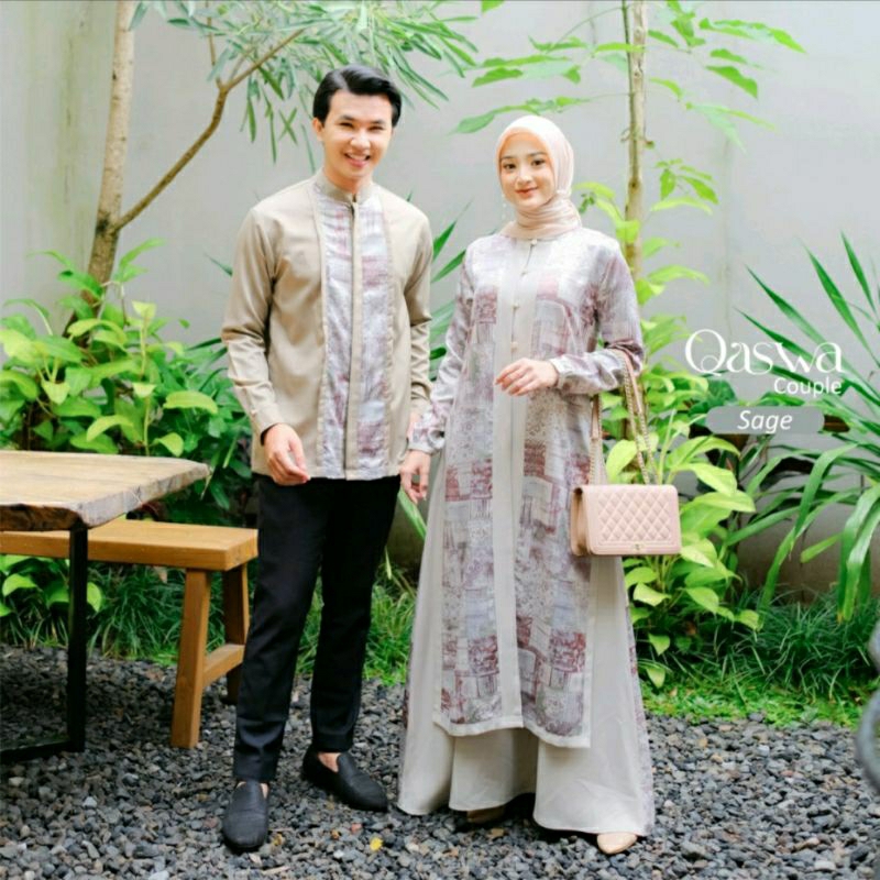 Qaswa Abaya Couple by BBC Collections - Qaswa Dress BBC