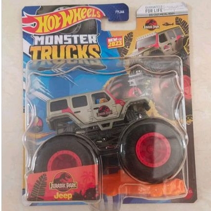 jeep monster trucks hotwheels jurassic park
