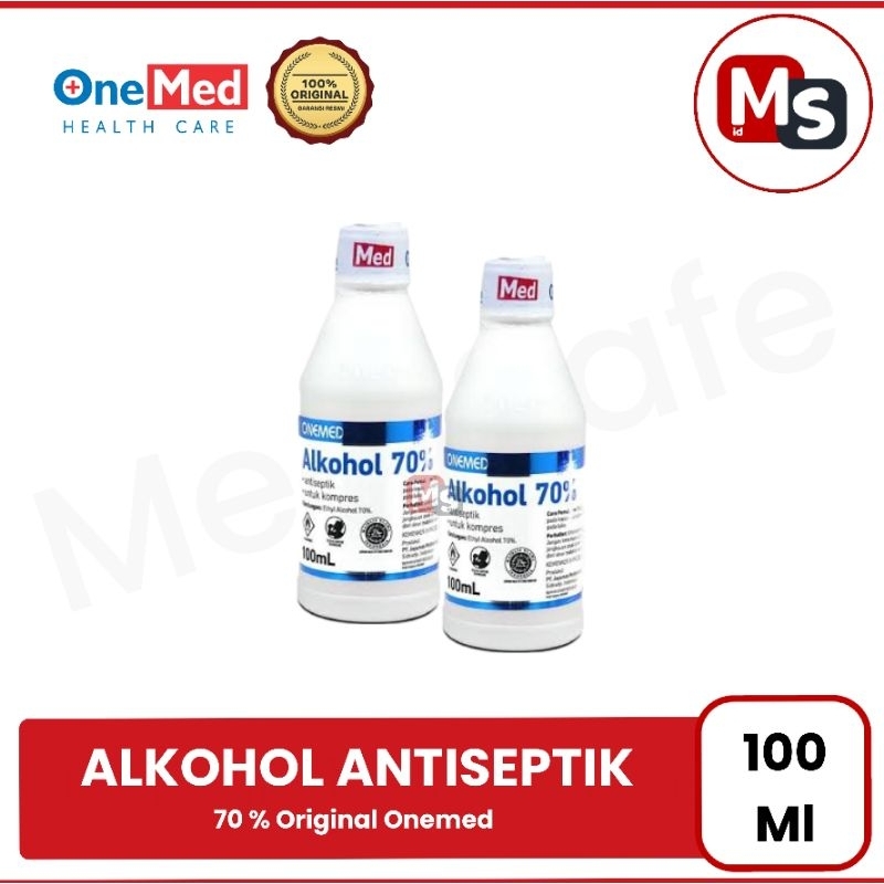 Alkohol 70% OneMed 100 ml Alcohol Antiseptik