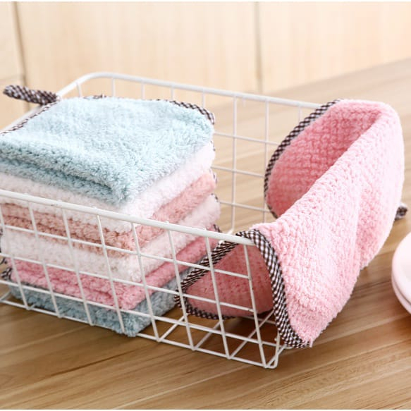 KAIN LAP TANGAN / KAIN LAP DAPUR GANTUNGAN / LAP PIRING MEJA KOMPOR UK 25X25