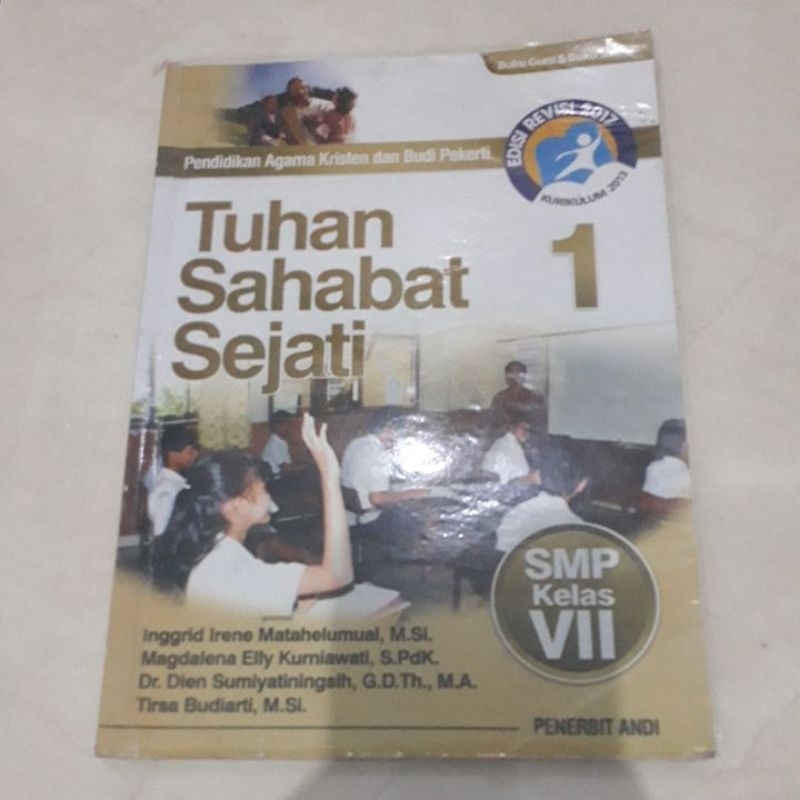 Pendidikan Agama kristen dan budi pekerti SMP kelas 7