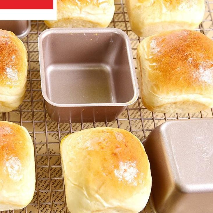 SUNCITY loyang mini square pan mini isi 6pcs loyang persegi loyang roti
