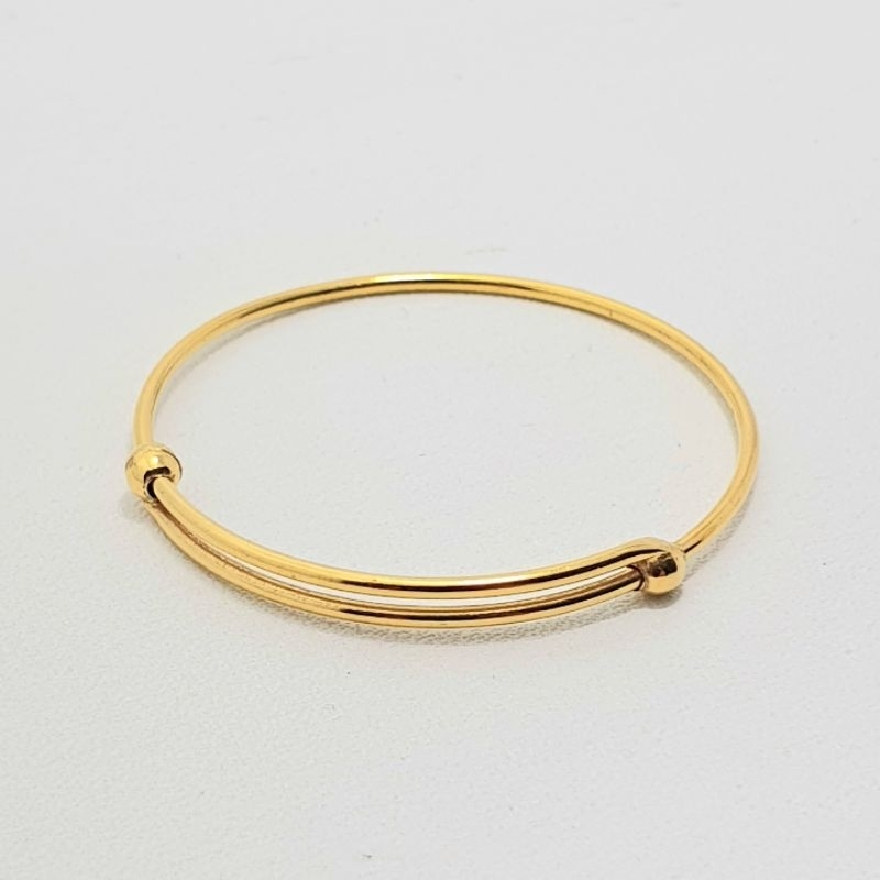 Gelang Bayi Emas Muda Polos 1 Gram