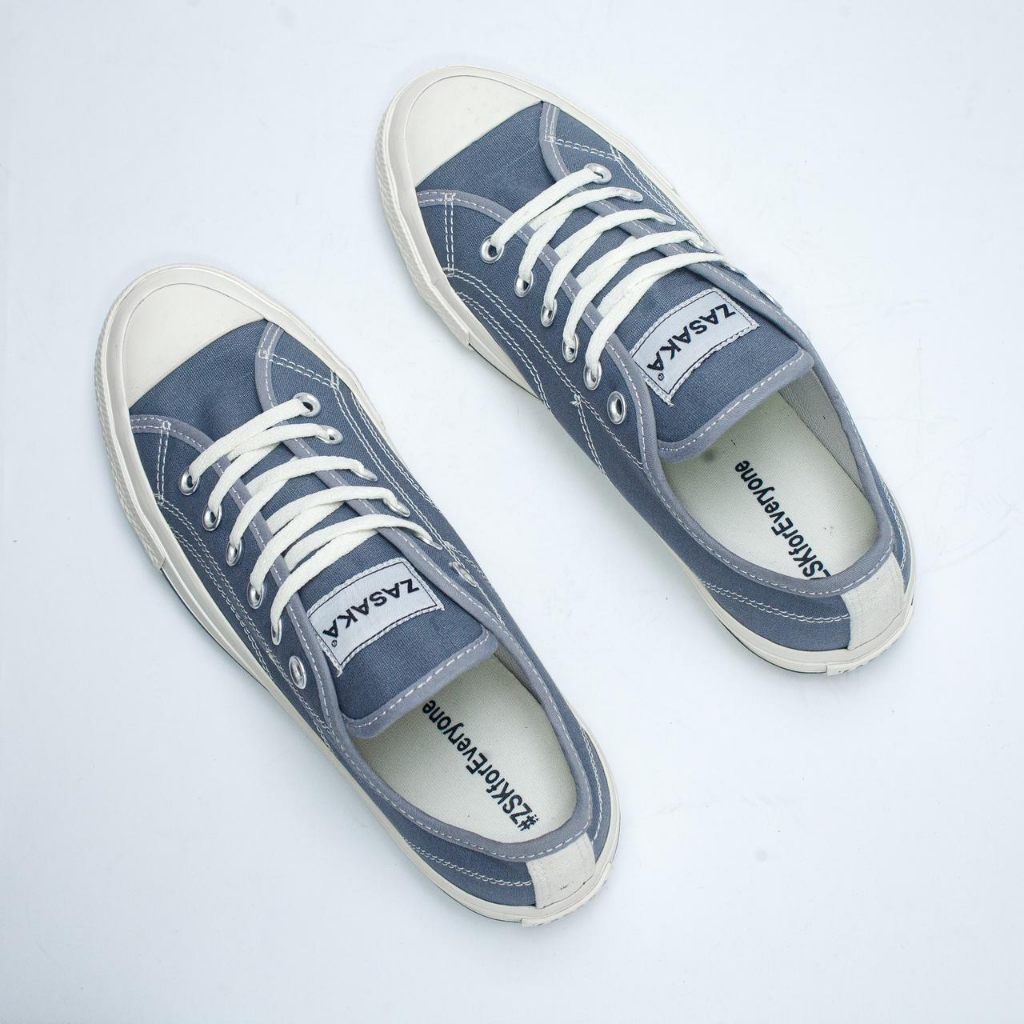 Sepatu Zasaka Tali - RUNGKAD Grey Original Pria dan Wanita by