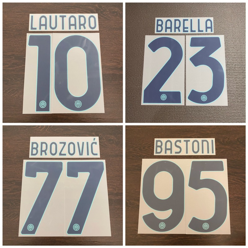 Nameset original Inter Milan Away 2022/2023