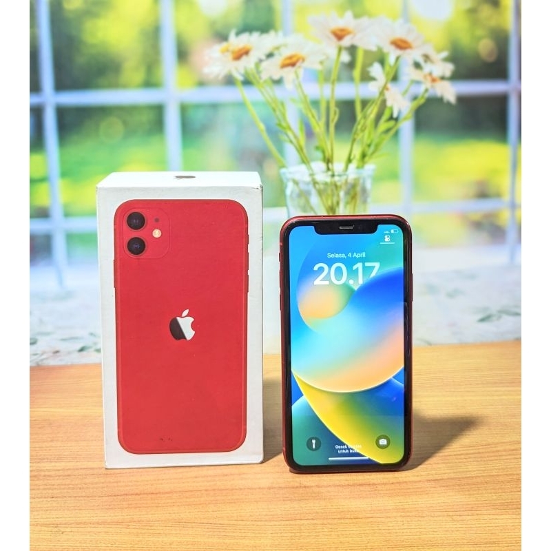 iPhone 11 256gb iBox Indonesia Second Fullset