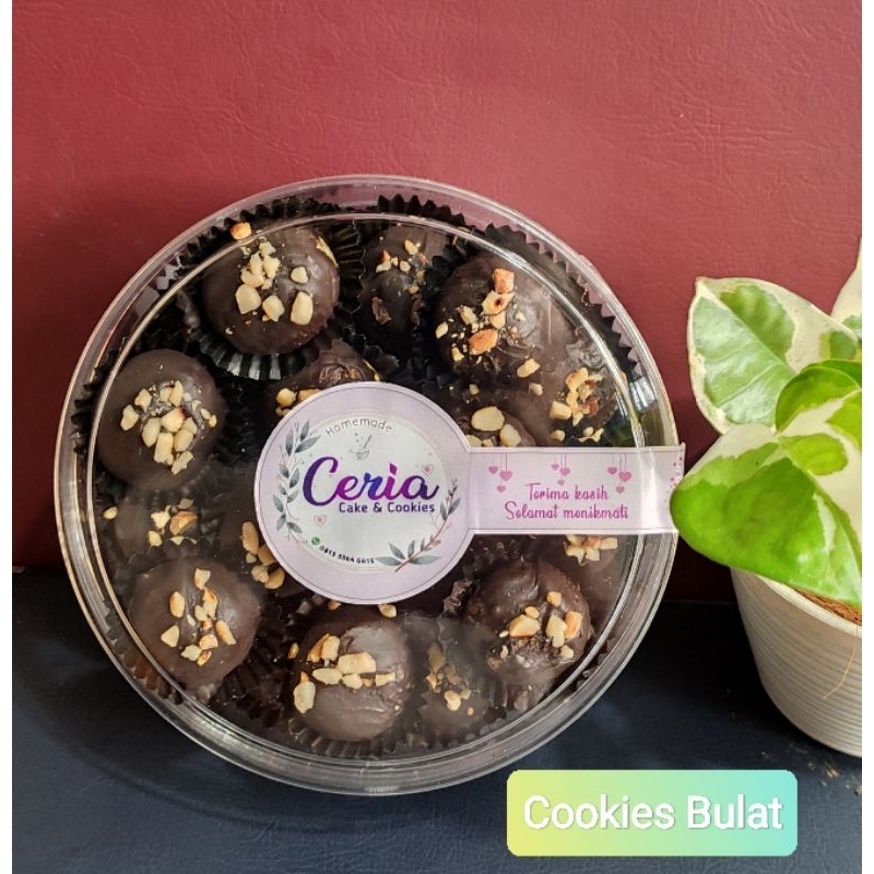 

Kue Cookies Bulat