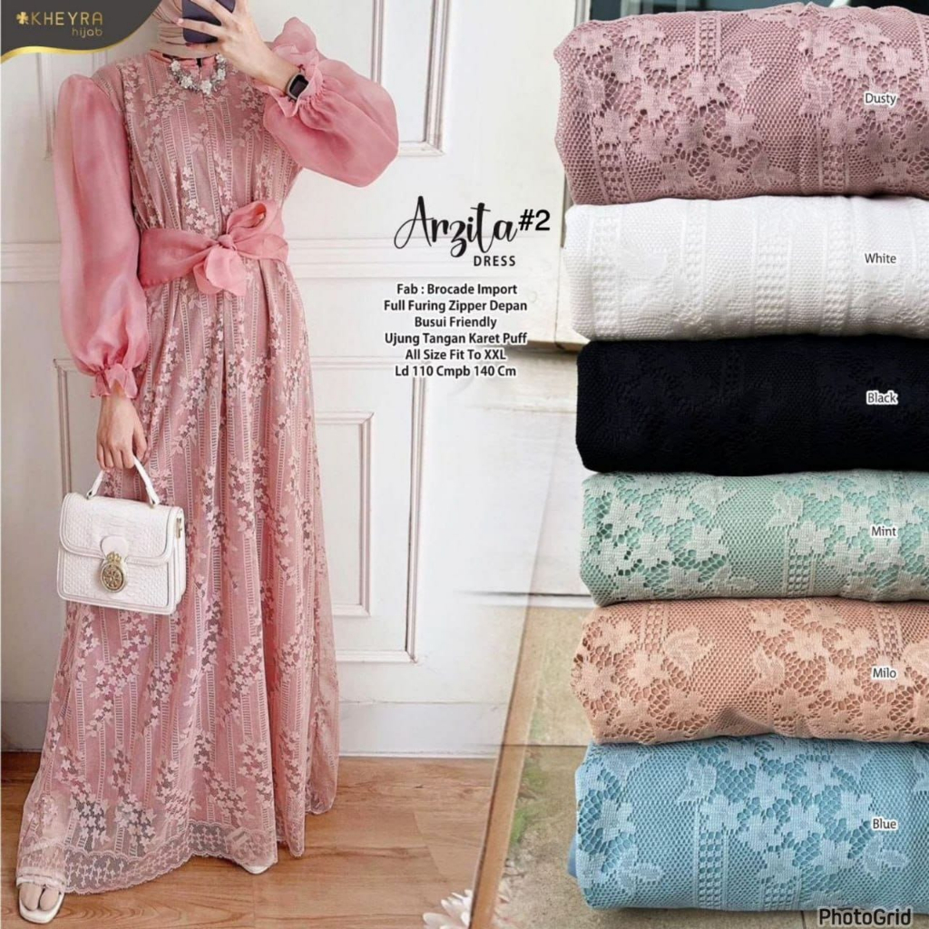 ARZITA #2 DRESS BY KHEYRA