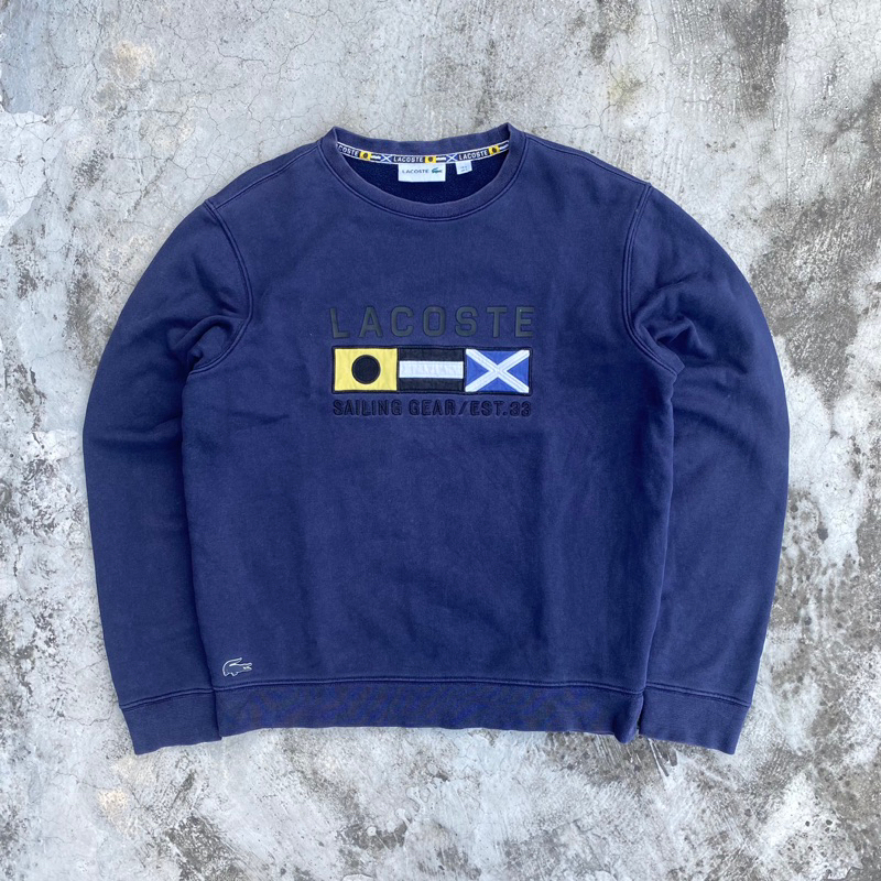CREWNECK BY LACOSTE SAILING ORIGINAL