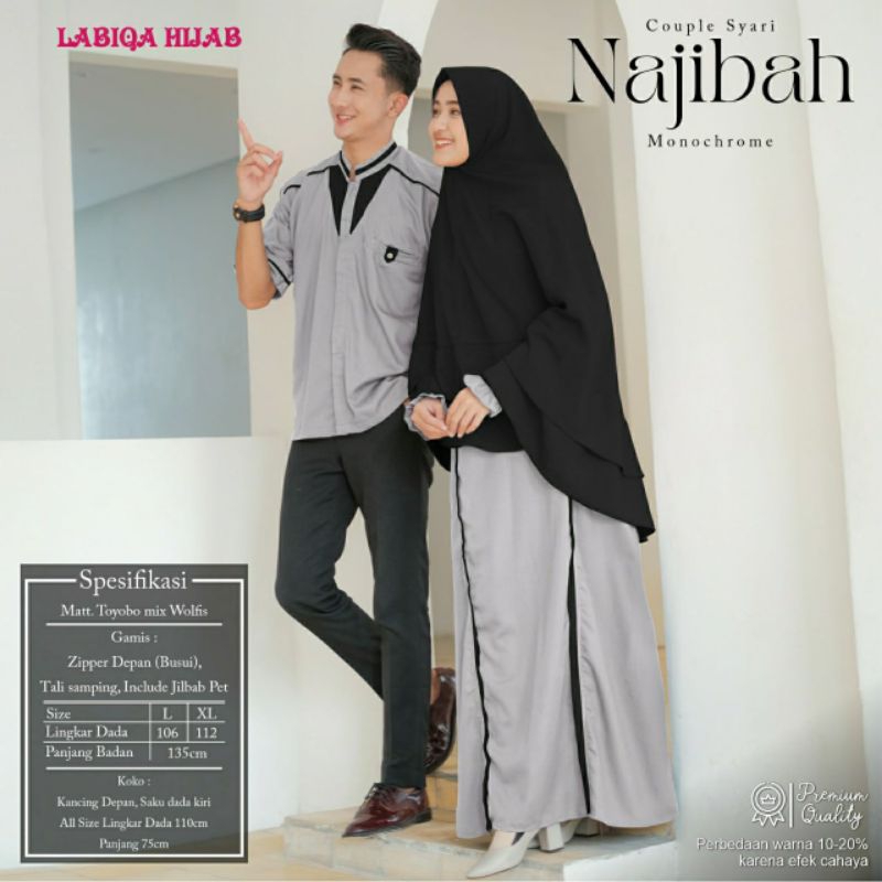 COUPLE PASANGAN MUSLIM LEBARAN 2023/COUPLE DRESS DAN KEMEJA REMAJA KEKINIAN OOTD/COUPLE SYAR'I SYARI