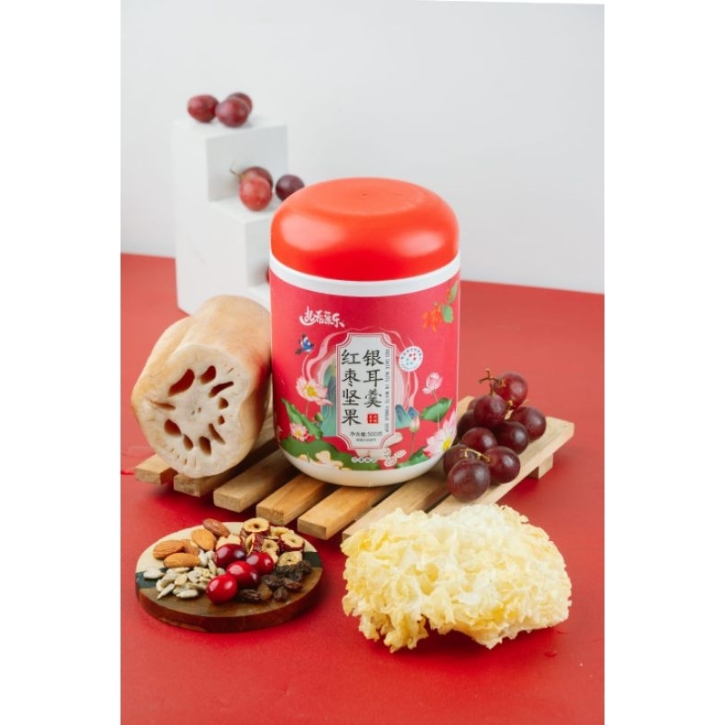 OU FEN LOTUS ROOT SOUP PINK FUNGUS COLLAGEN