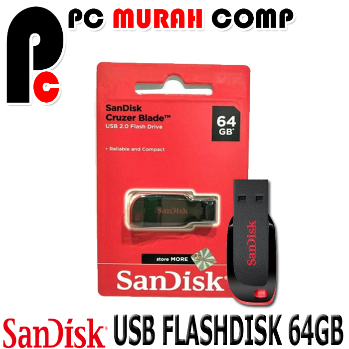 FLASHDISK USB 64GB SANDISK NEW