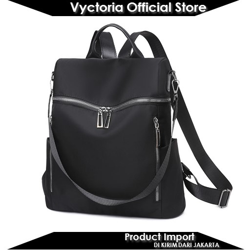 (COD) Vyctoria VOS8050 Tas Ransel Fashion Import Wanita Cantik Terbaru JTF8050 8050