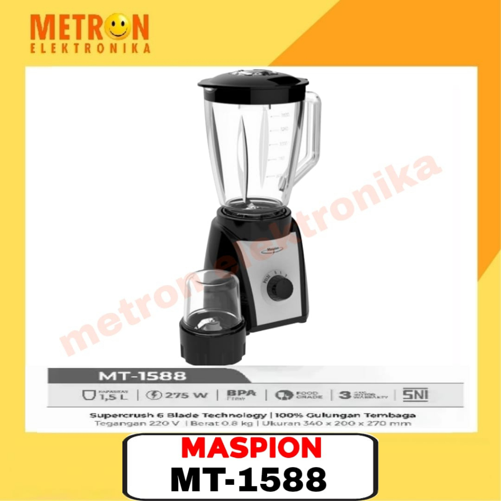 MASPION MT 1588 - BLENDER KACA