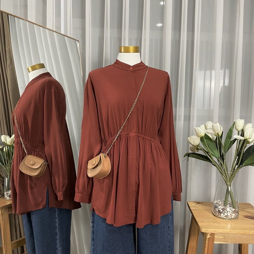 Kale Blouse Crincle Airflow