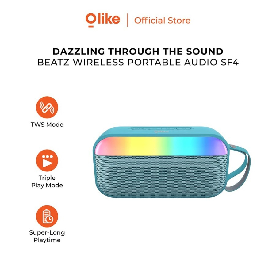 Olike SF4 Wireless TWS Speaker Bluetooth Portable Garansi Resmi