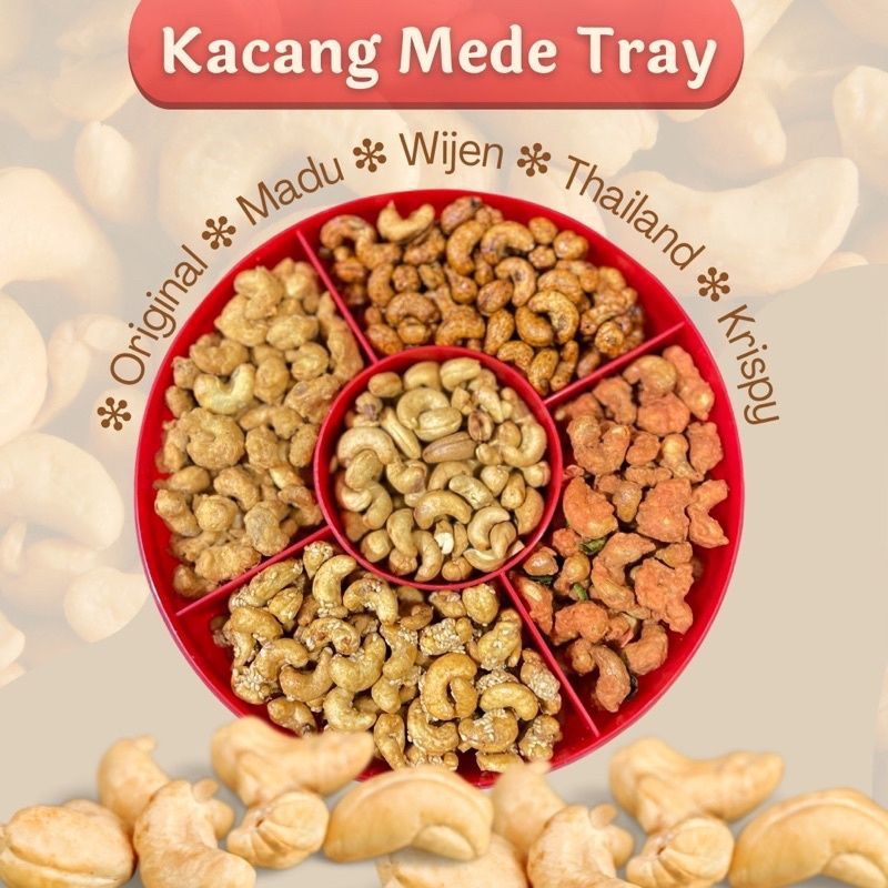 

KACANG MEDE TRAY ANEKA RASA