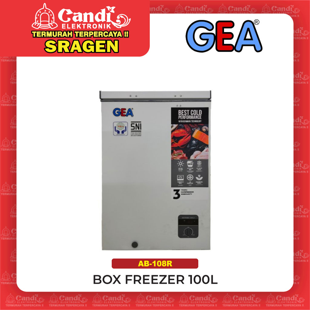 GEA Box Freezer 100 Liter - AB-108R
