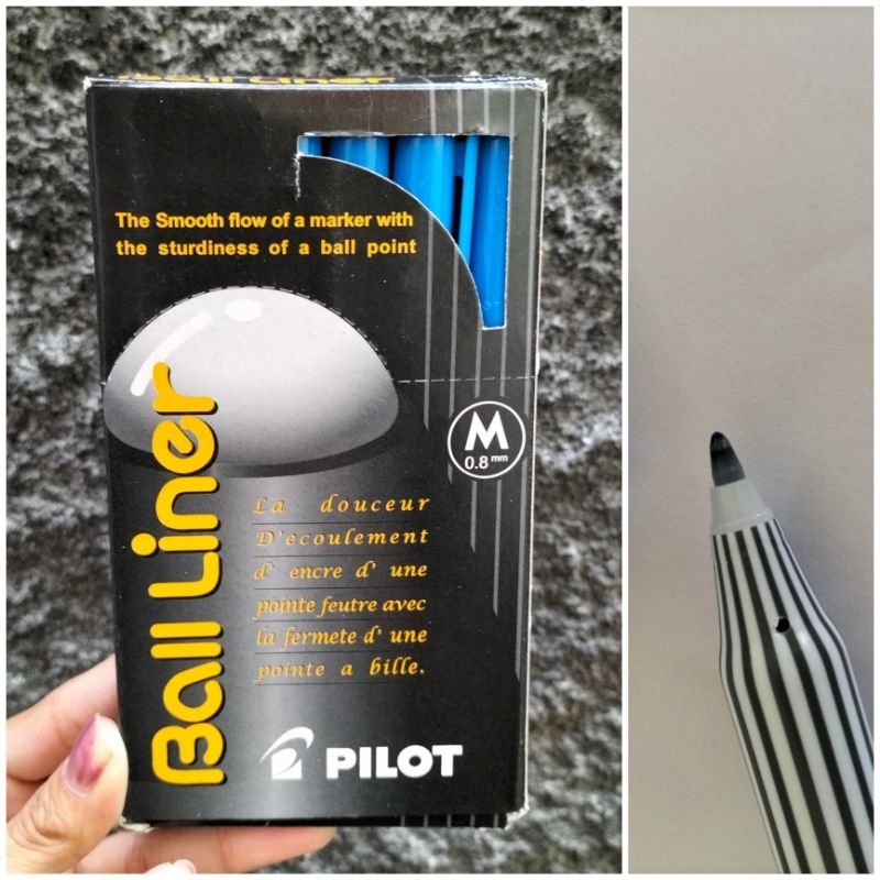 PCS | Pen PILOT BALLINER biru | satuan