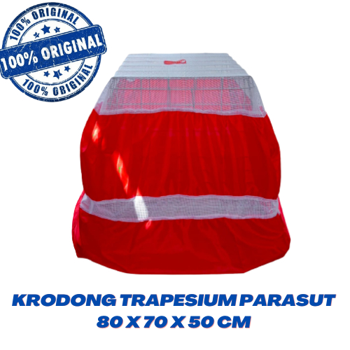 KRODONG PARASUT TRAPESIUM 80x70x50 CM