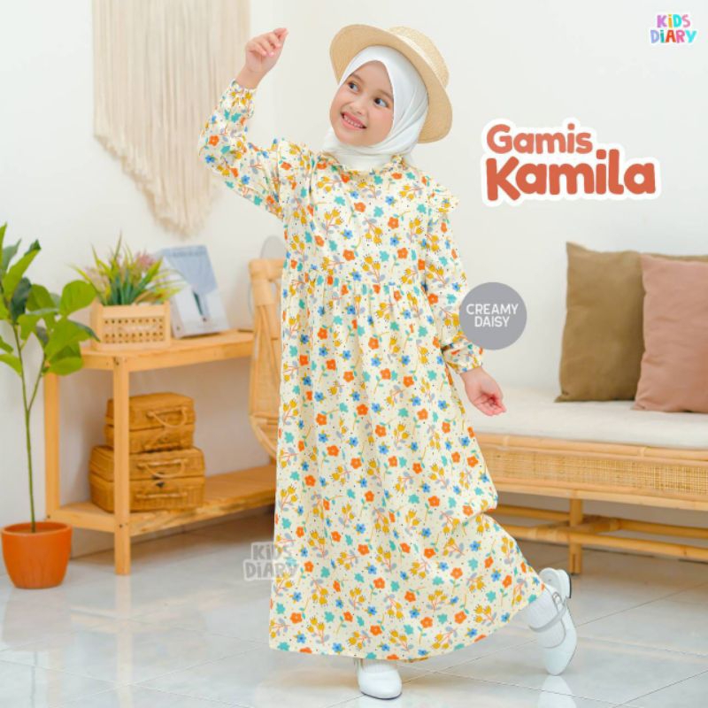 OLD Baju Gamis Muslim Anak Gamis Kamila / Baju Gamis Anak Baju Lebaran