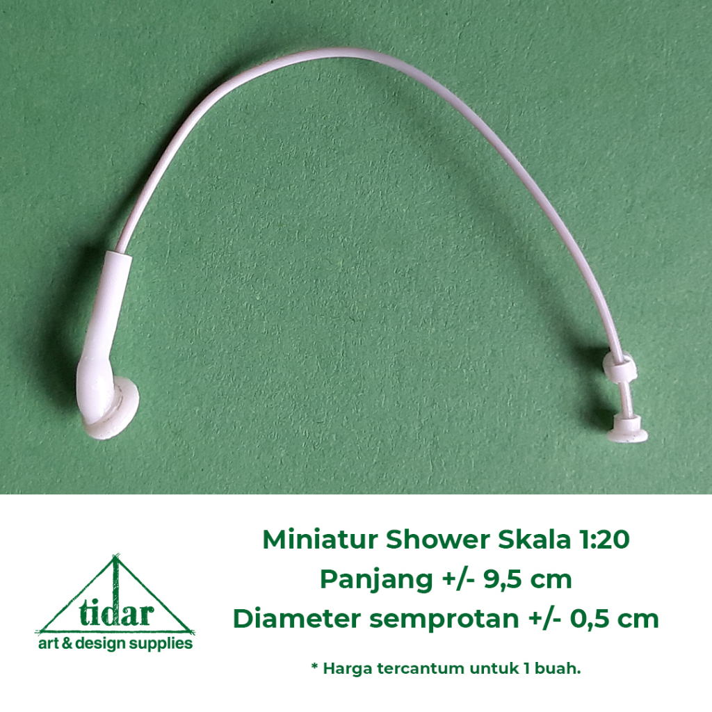 

[MR] HR - Miniatur Maket Shower Skala 1:20 - Selang Kamar Mandi / Bathroom