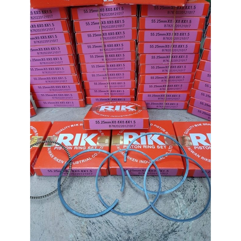 Ring Piston RIK 55.25mm Racing Alat Motor/Variasi Motor/Sparepart Motor/Part Motor/Motor Racing/Modi