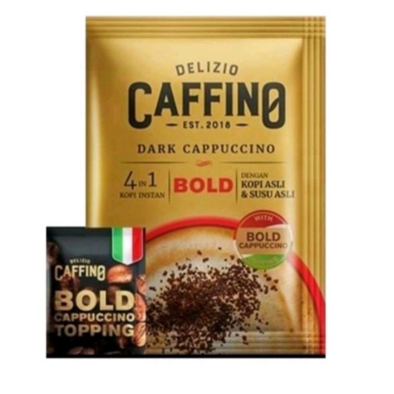 

Caffino Dark Cappuccino 4 in 1 Bold | Beli 2 Gratis 1 @25gr kopi sachet wangi