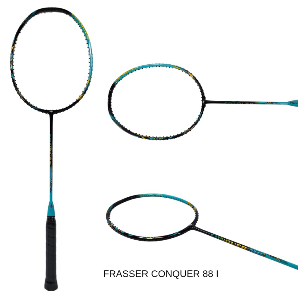 Frasser Raket Bulutangkis Raket Badminton Conquer 88 I  Zmg