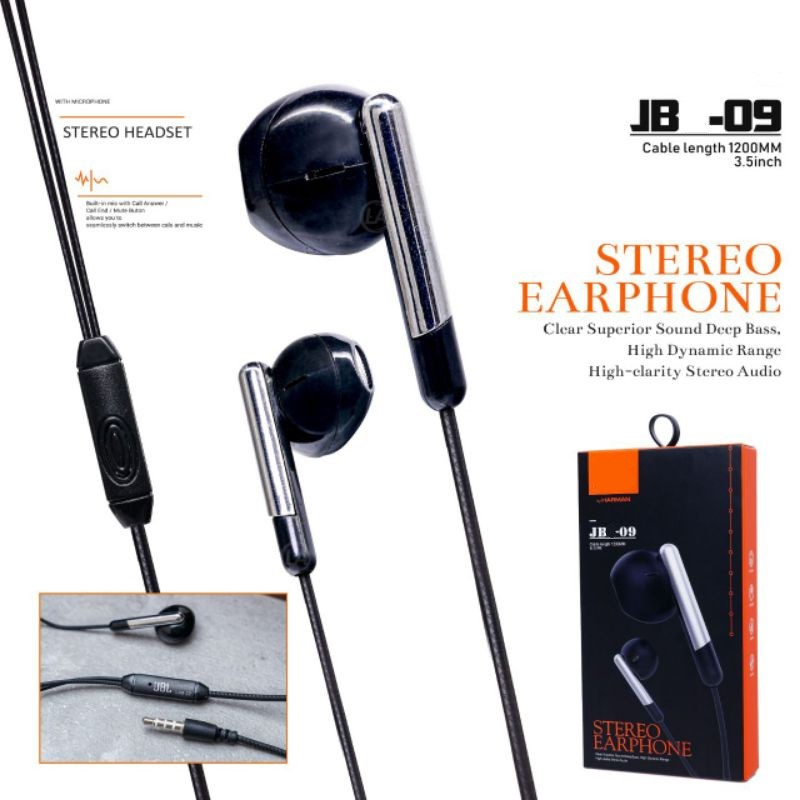 (ba) HEADSET JBL JB-09 SUPER BASS PACKING IMPORT