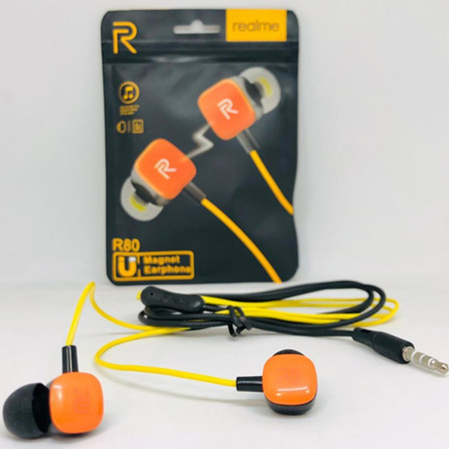 (ba) HF / HANDSFREE EARPHONE REALME R-80 The Real Bass