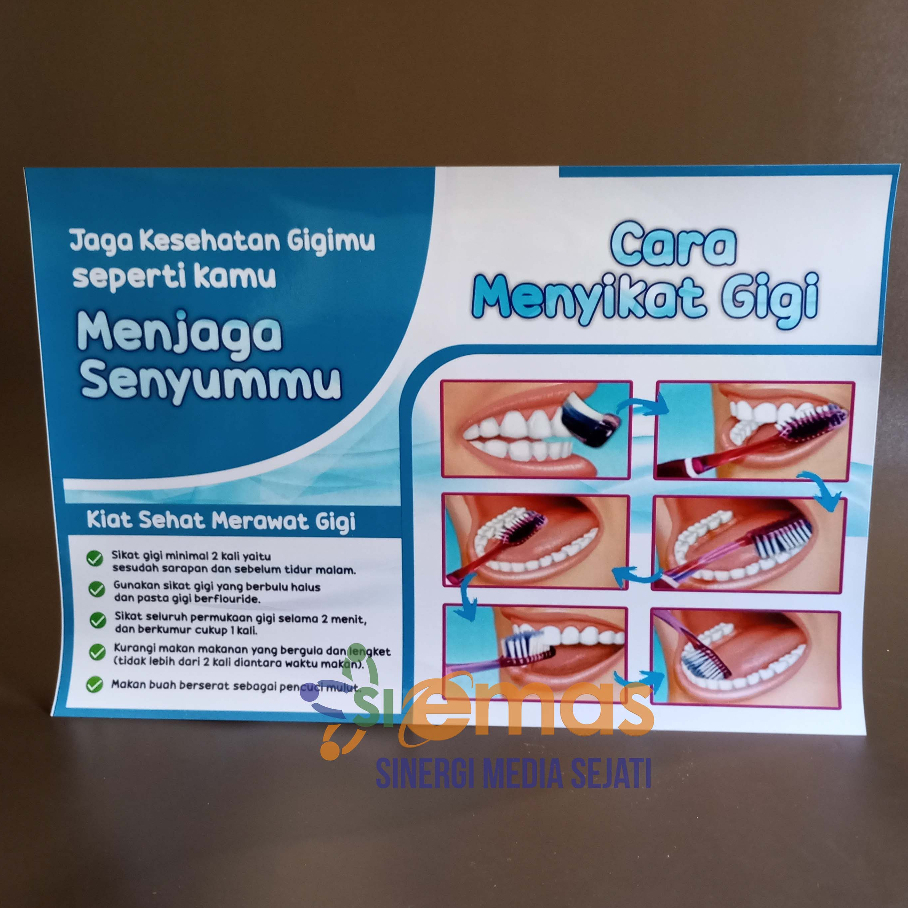 

Poster Cara Menyikat Gigi | Poster Kesehatan | Poster Kesehatan Gigi