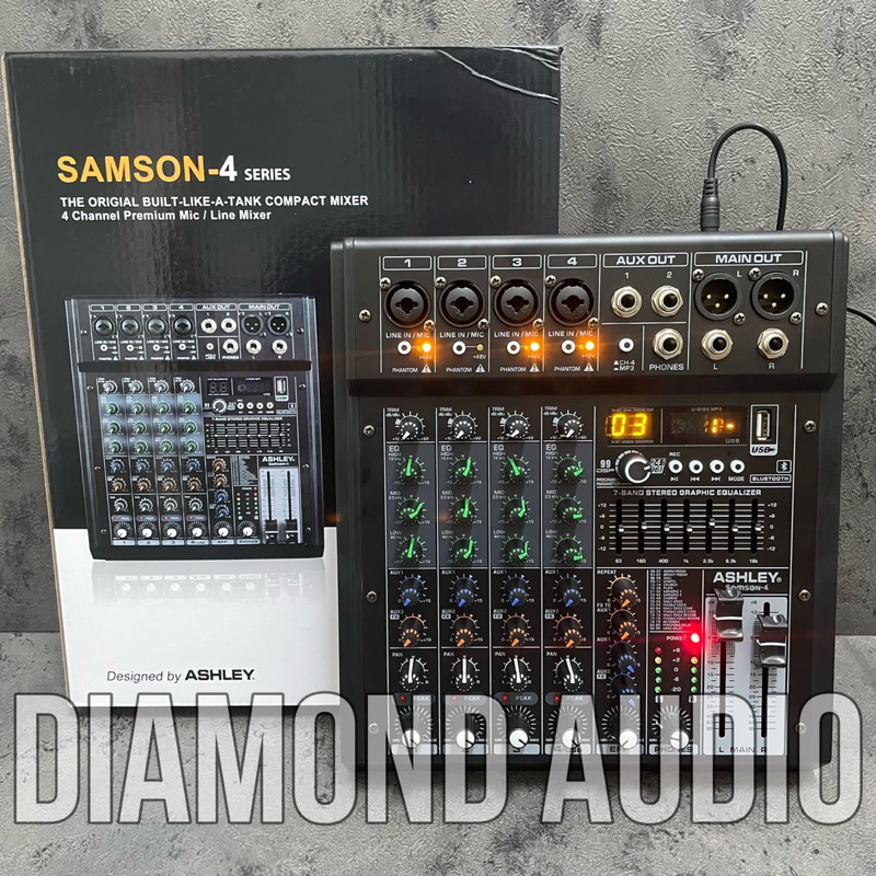 mixer ashley samson 4 original bluetooth samson4
