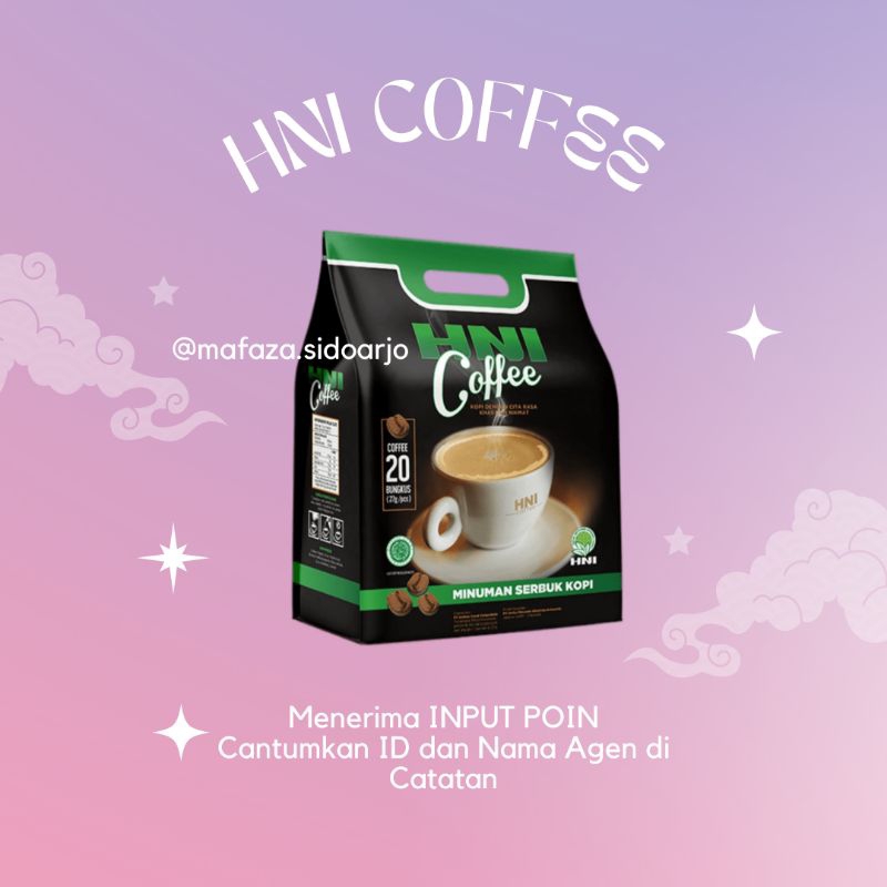 

MAFAZA • HNI COFFEE , KOPI SEHAT | HNI HPAI