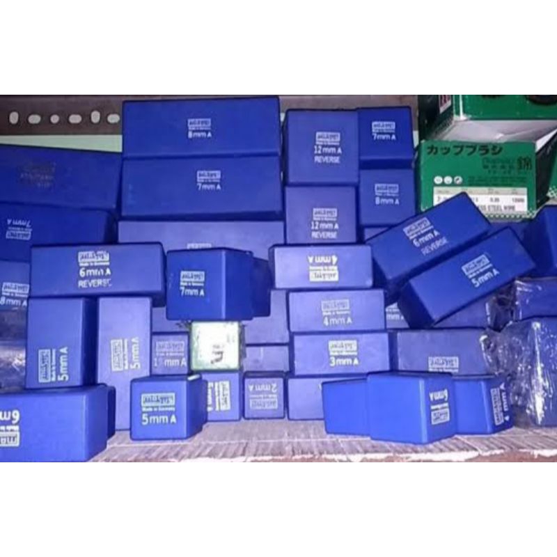 (UTC) Angka ketok terbalik/reverse 5mm merk Masus made in Germany