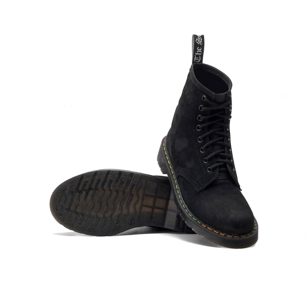 MANCOW x HOAX High Boots Crazy Horse Black Sepatu Formal Pria Wanita Original Kulit Asli
