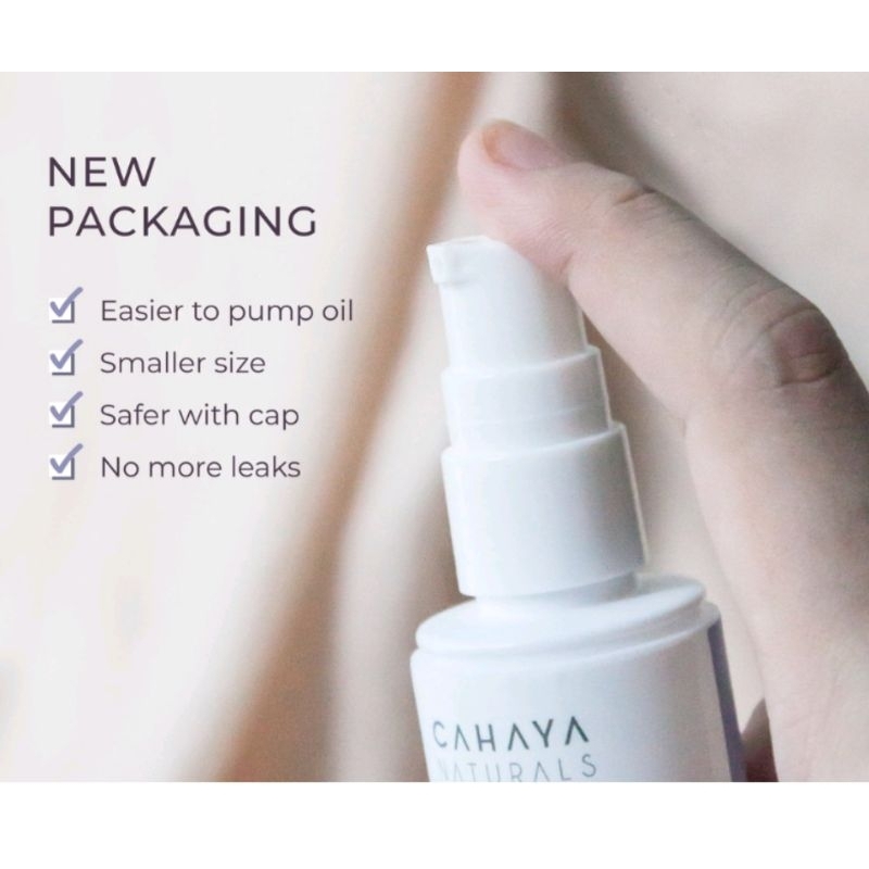 Cahaya Naturals Calming Baby Oil 60ml || Minyak Penghangat Tubuh