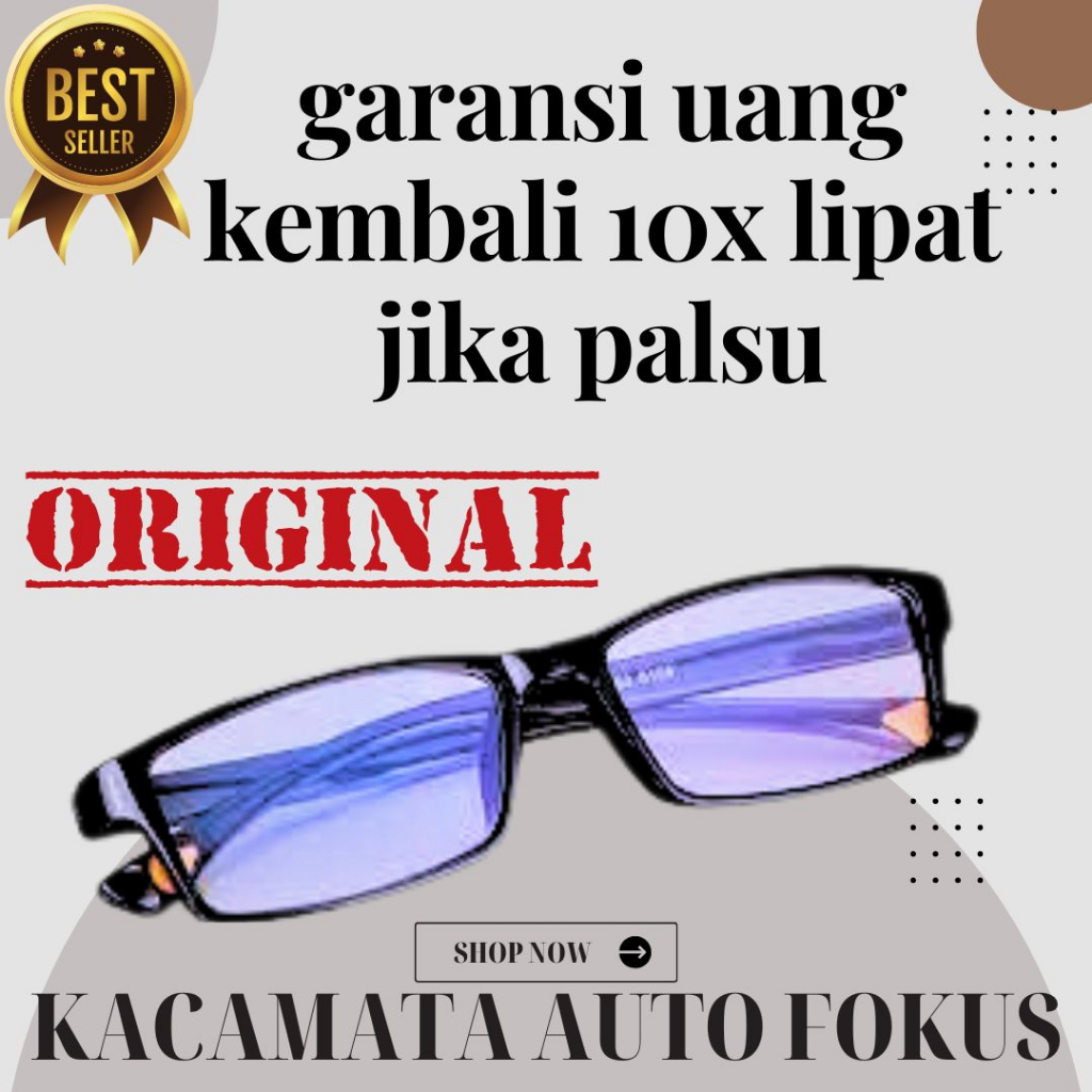 Kacamata Baca Plus Auto Focus ONE POWER READERS