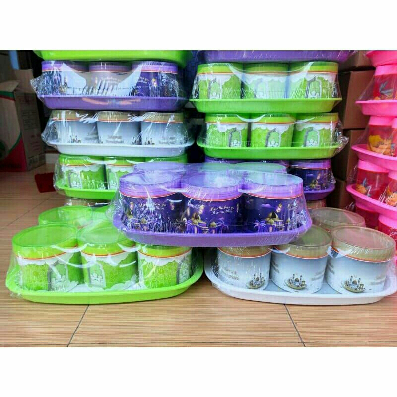 Toples Tonam Islamic Tempat Kue / Cemilan Lebaran 7 in 1