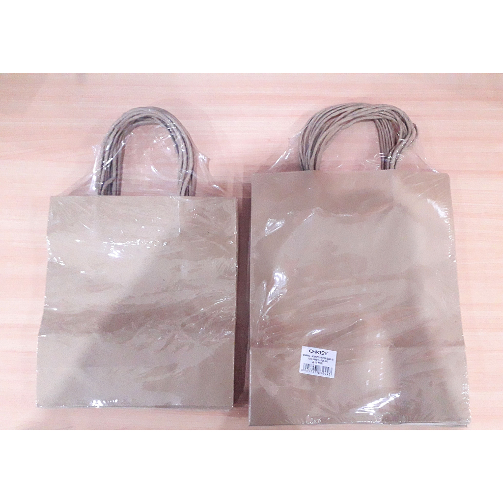 

Paper Bag/ Tas Craft/Tas Parcel/Tas Bingkisan Polos OKEY (044051)/(044052)