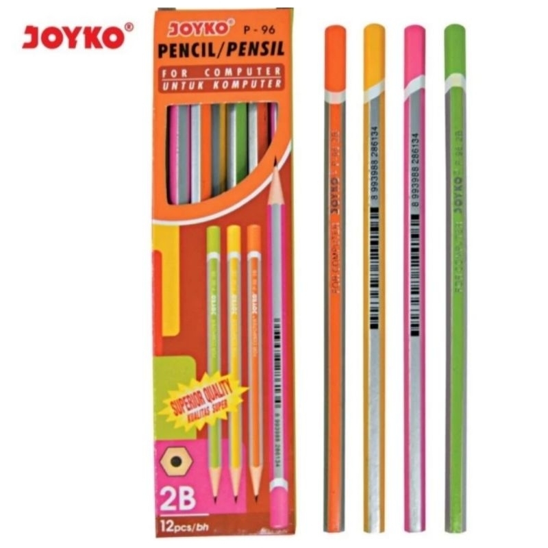 

Pencil / Pensil Joyko P-96 / 2B / 1 Lusin