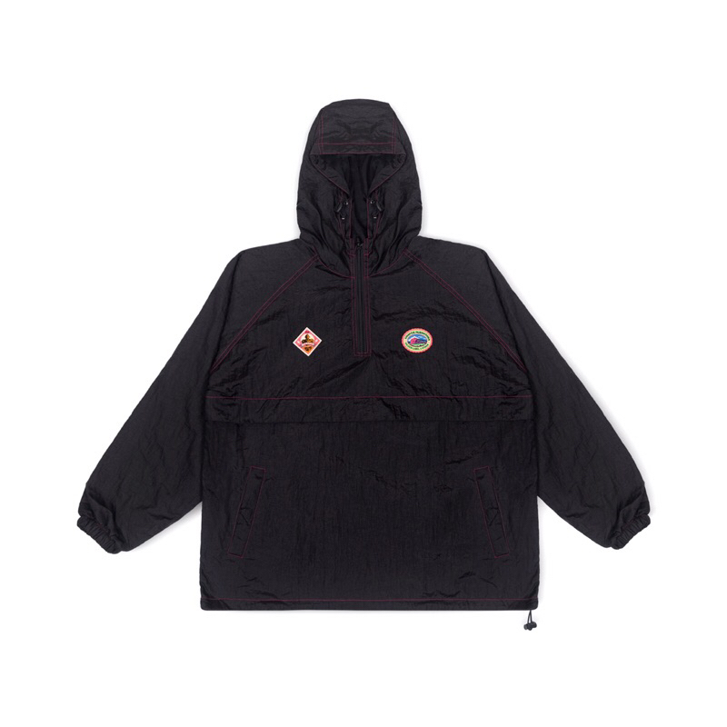 Kamengski - Grafis Nusantara Black Anorak Jacket