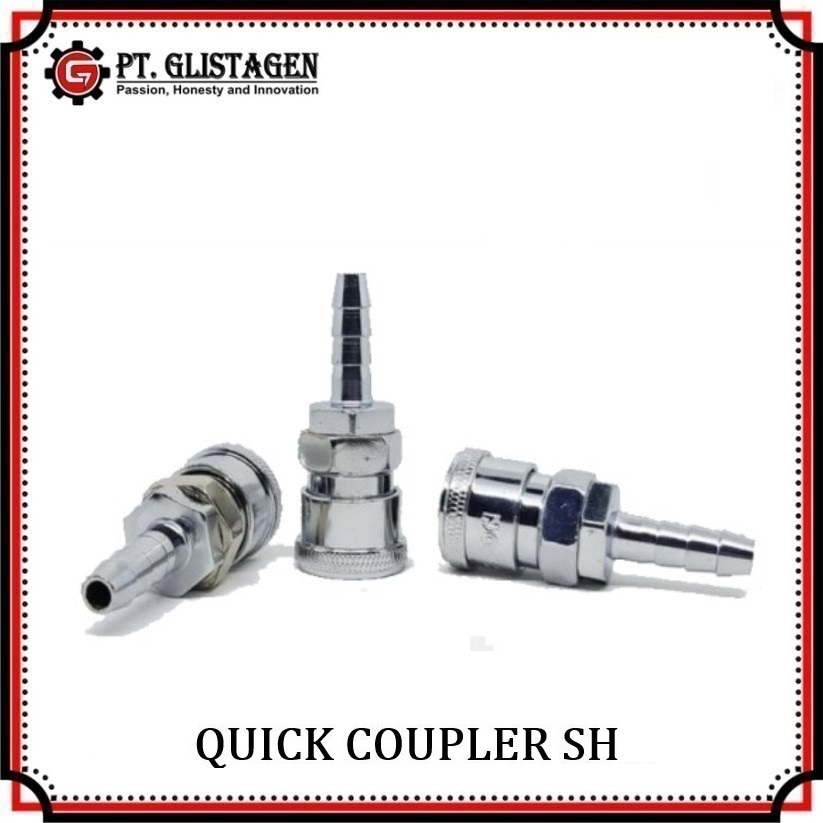 Quick Coupler SH ( 20,30,40 ) Sambungan Selang Kompresor Recoil Cuk SH