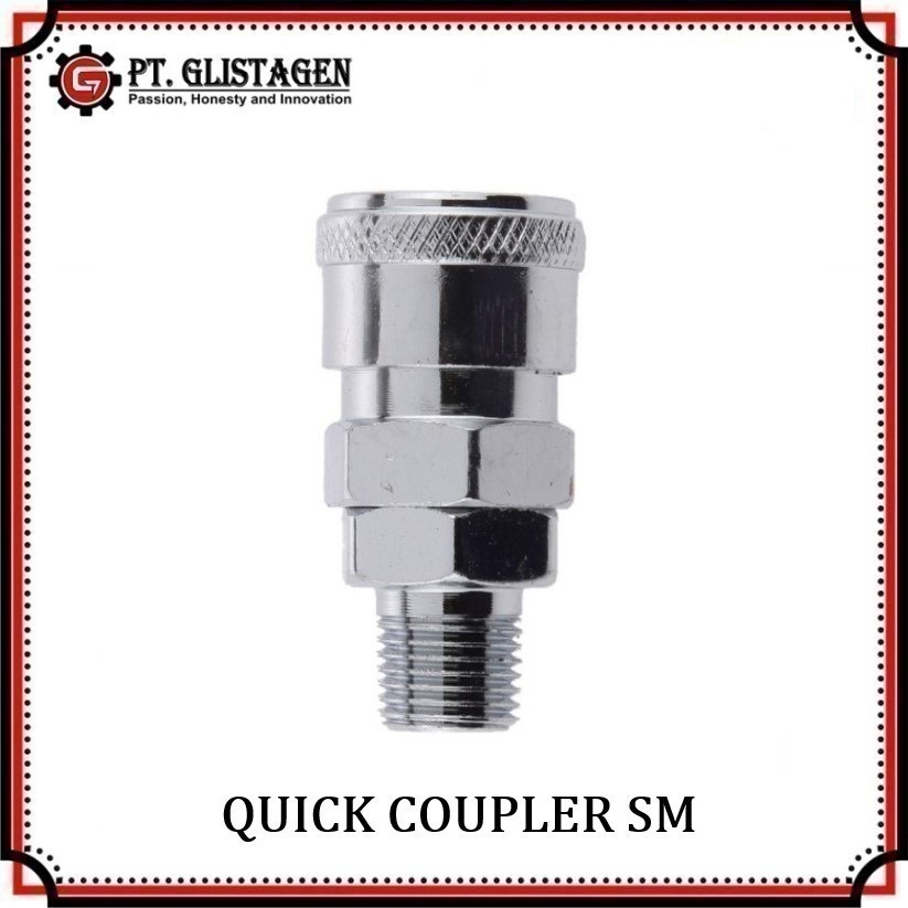 Quick Coupler SM ( 20,30,40 ) Sambungan Selang Kompresor Recoil Cuk SM