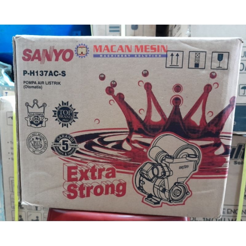 POMPA AIR SANYO P-H137AC-S OTOMATIS