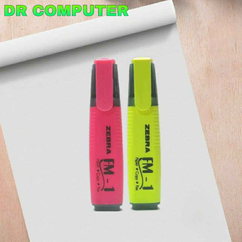 

Zebra Stabillo Highlighter FM-1 yellow/pink