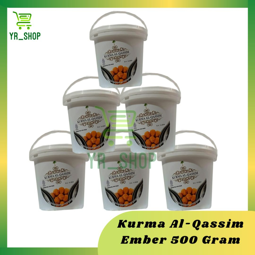 

Kurma Al Qassim Ember 500 Gram / Buah Kurma / Kurma Ember Toples / Oleh-Oleh Haji