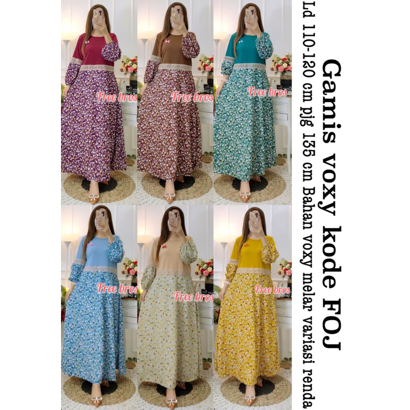 Gamis voxy foj