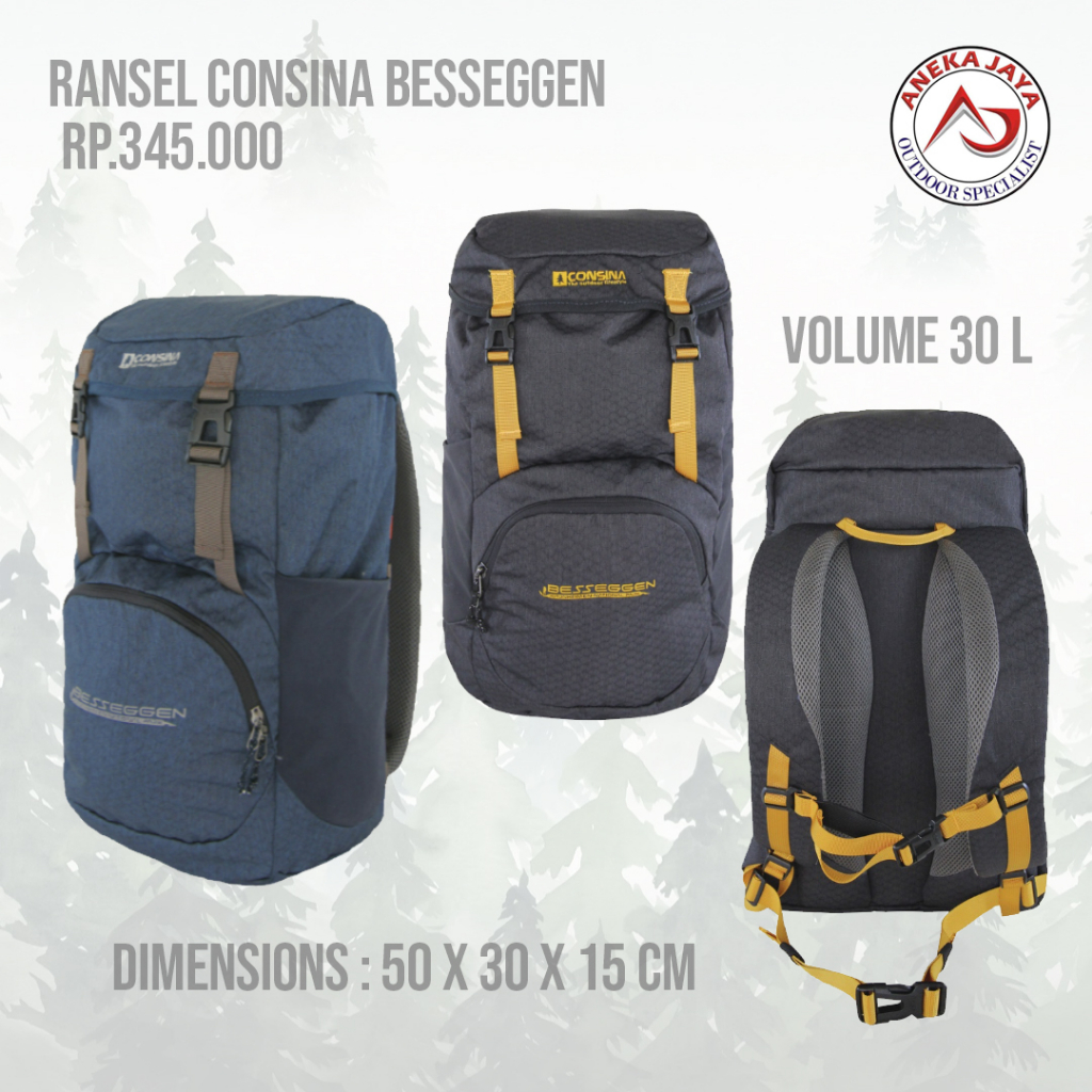 TAS RANSEL CONSINA BESSEGGEN 30 Liter